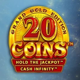 Slots logo of 20 Coins Grand Gold Edition from Wazdan at Casoola Casino