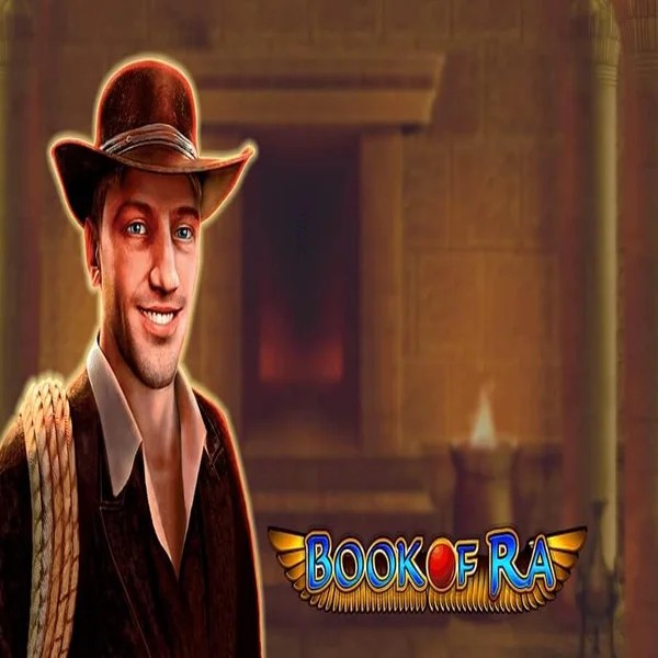 Book of Ra slot visual from Greentube available on casoolaa.ch