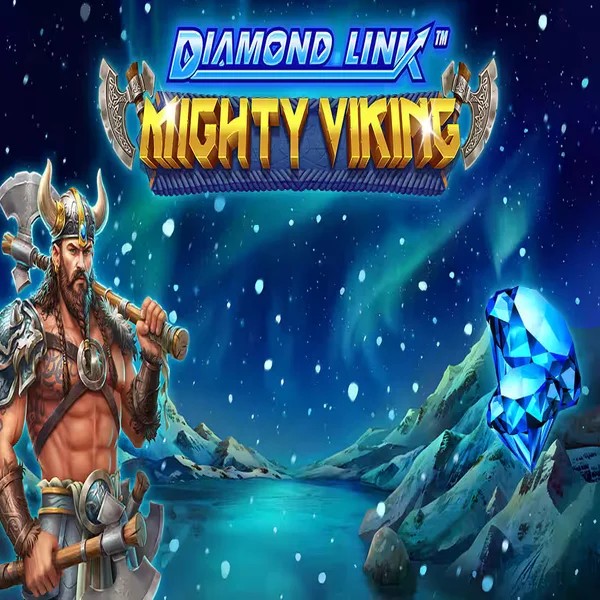 Diamond Link Mighty Viking logo – Slots by Greentube at Casoola Casino
