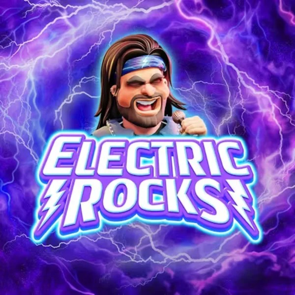 Electric Rocks online game logo by Inspired Gaming on casoolaa.ch