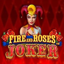 Fire and Roses Joker slot icon by Triple Edge Studios, available at Casoola Casino