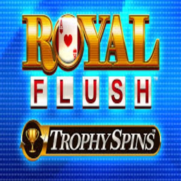 Royal Flush Trophy Spins by Greentube, showcased at casoolaa.ch – game logo
