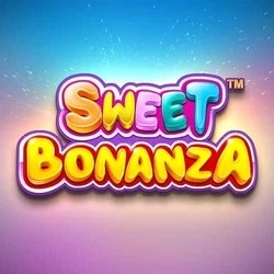 Slots logo of Sweet Bonanza from Pragmatic Play at Casoola Casino